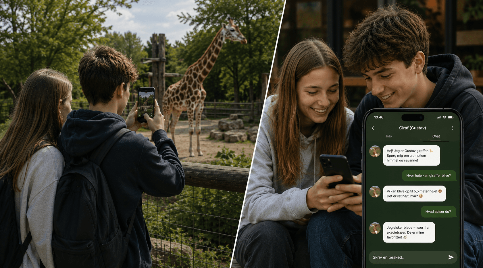 ZooSnap i brug i zoologisk have